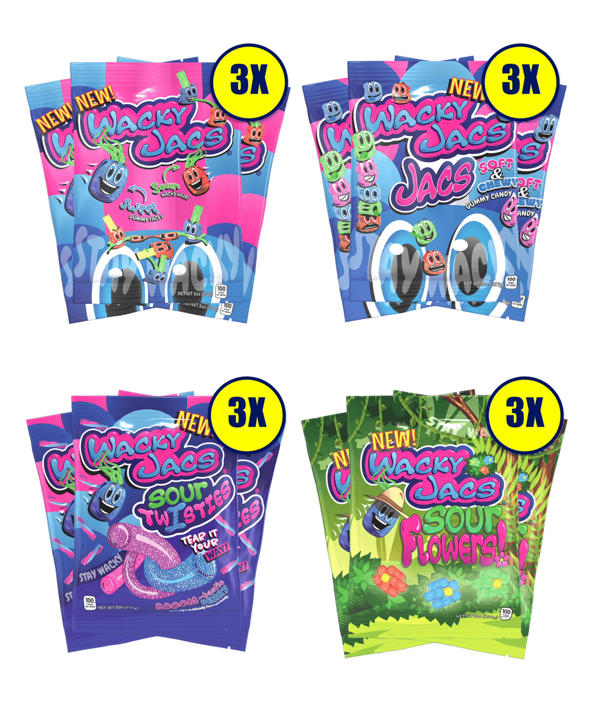 WackyJacs Variety Pack