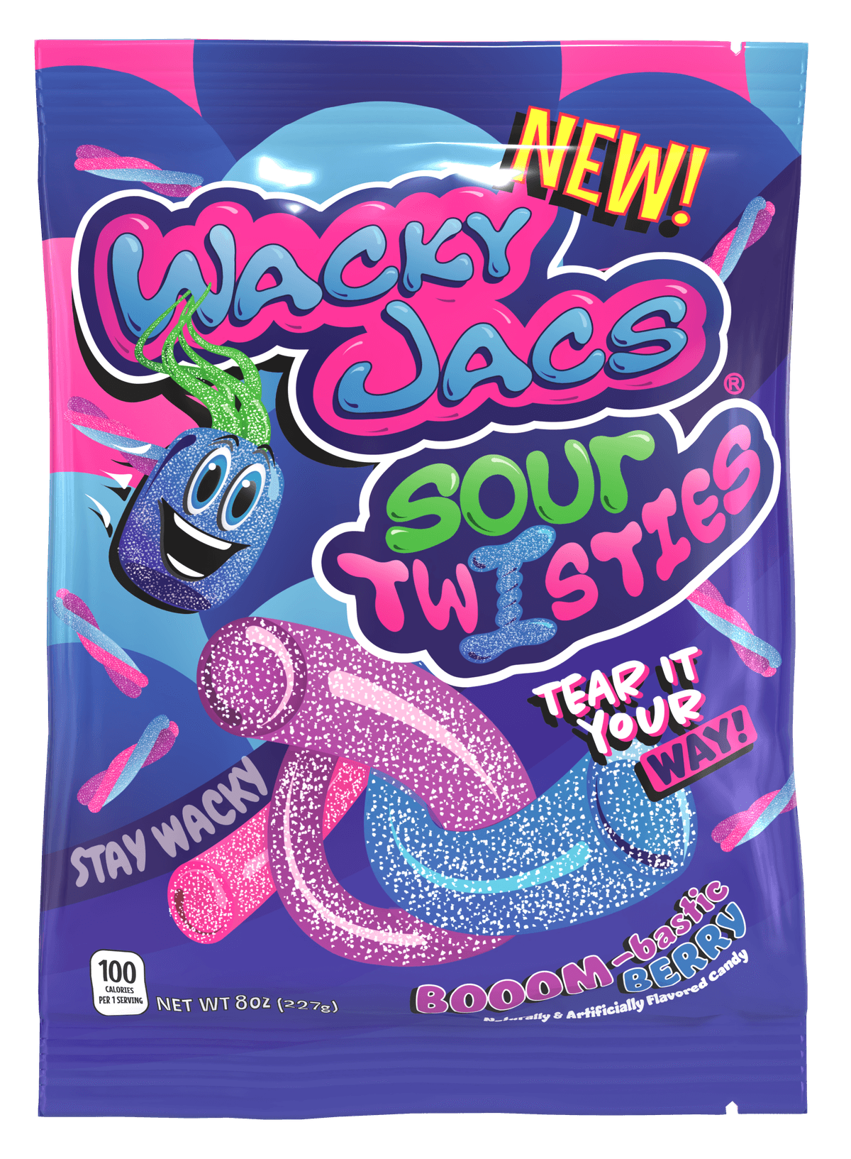 Sour Twisties BoomBastic Berry bag